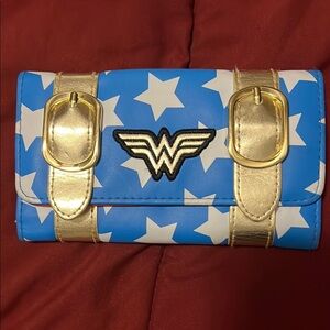 Blue and Gold Star Wallet